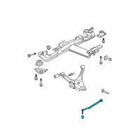 OEM Buick Lucerne Link Asm-Rear Suspension Adjust Diagram - 25954975