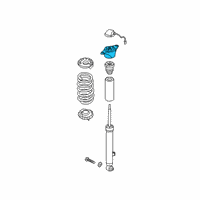 OEM Kia K900 Bracket-Shock Absorb Diagram - 55330D2050