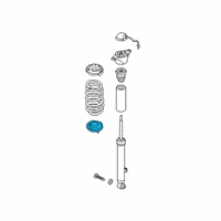 OEM 2020 Kia K900 Pad-Rear Spring, LWR Diagram - 55333J6000