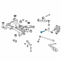 OEM 2022 Honda Ridgeline Bolt, RR. Control Arm Adjust Diagram - 90179-TZ5-A00
