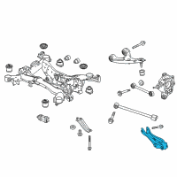 OEM 2022 Honda Passport Arm B, Right Rear (Lower) Diagram - 52351-TZ5-A91