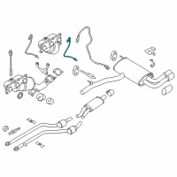 OEM 2011 BMW X3 Autohaux Car Vehicle Oxygen Sensor Diagram - 11-78-7-603-023