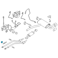 OEM 2016 BMW X3 Rubber Mounting Diagram - 18-20-7-606-422