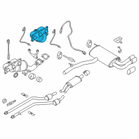 OEM 2012 BMW X3 Exchange. Exhaust Manifold With Catalyst Diagram - 18-40-7-646-693