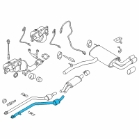OEM BMW X3 Catalytic Converter Diagram - 18-30-7-646-020