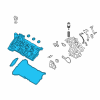 OEM Ford Gasket Diagram - FT4Z-6582-F