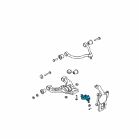 OEM Kia Sorento Ball Joint Assembly-Lower Diagram - 545703E000