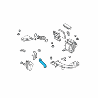 OEM Nissan Rogue Select Hose-Air Diagram - 16578-JG30A