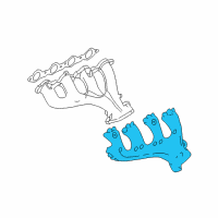 OEM Chevrolet Silverado 1500 HD Classic Heat Shield Diagram - 12677664