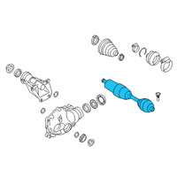 OEM BMW M440i xDrive OUTPUT SHAFT FRONT RIGHT Diagram - 31-60-8-682-366