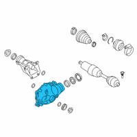 OEM BMW M340i xDrive FINAL DRIVE (FRONT AXLE) Diagram - 31-50-8-487-444
