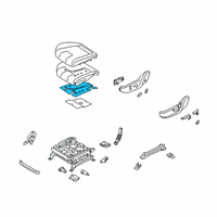 OEM 2020 Hyundai Palisade Heater-Front Seat CUSH, LH Diagram - 88170-S8010