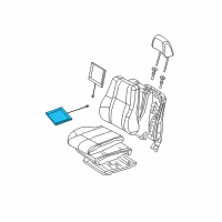 OEM 2007 Jeep Commander Pad-Heater Diagram - 5183711AA