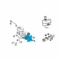 OEM 2013 Ram 3500 *Booster-POWERBRAKE Diagram - 68144663AA