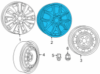 OEM 2021 Chrysler Voyager ALUMINUM Diagram - 7BB66SSMAA