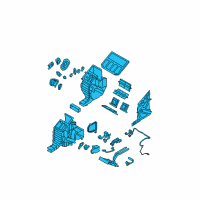 OEM Kia Sorento Heater Unit Diagram - 972003E260