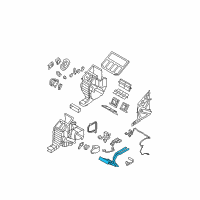 OEM Kia Sorento Core Assembly-Heater Diagram - 972273E260