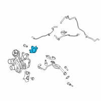 OEM Ford Turbocharger Gasket Diagram - CL3Z-9450-B