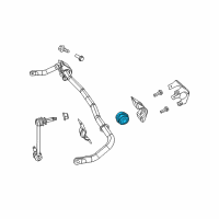 OEM 2007 Dodge Charger Cushion-STABILIZER Bar Diagram - 4782683AB