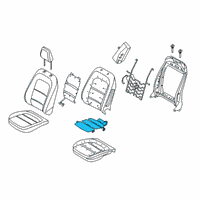 OEM 2022 Ford Bronco Sport ELEMENT ASY - HEATING Diagram - LJ6Z-14D696-J