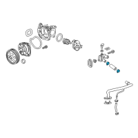 OEM 2021 Chevrolet Malibu Clamp, Pcv Hose Diagram - 97380237