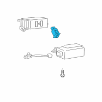 OEM 2008 Lexus GX470 Tire Pressure Warning Switch, No.1 Diagram - 84746-60020