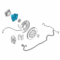 OEM 2020 BMW M4 Drive Flange Hub Diagram - 33-40-2-283-220