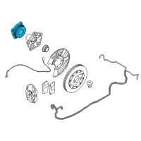 OEM 2016 BMW M4 Angular-Contact Ball Bearing Unit Diagram - 33-41-2-282-675