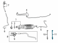 OEM 2021 Ram 1500 Sensor-Oxygen Diagram - 68497499AA