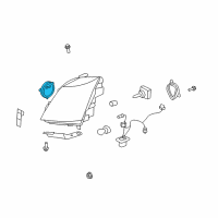 OEM Chevrolet Camaro Ballast Diagram - 25794777