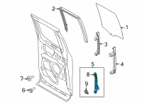 OEM 2021 Ford F-150 REGULATOR - WINDOW - LESS MOTO Diagram - ML3Z-1827008-A