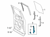 OEM 2022 Ford F-150 REGULATOR ASY - WINDOW Diagram - ML3Z-1827000-A