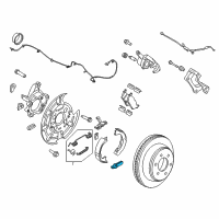 OEM 2012 Ford F-150 Adjuster Diagram - CL3Z-2041-A