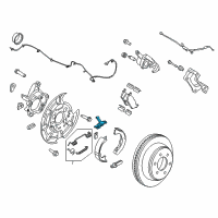 OEM Ford Adjust Lever Diagram - CL3Z-2A637-B