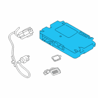 OEM 2012 Ford Taurus Module Diagram - CA8Z-14D212-AB