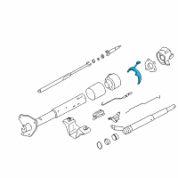 OEM 1993 Chevrolet S10 Blazer Lever-Key Release Diagram - 7815896