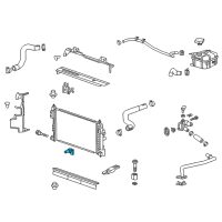 OEM 2015 Cadillac ELR Temperature Sensor Diagram - 12656493