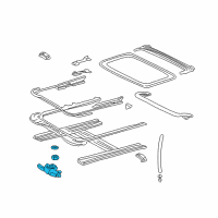 OEM 2001 Toyota Sienna Motor Assembly Diagram - 63260-45010