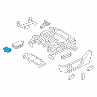 OEM 2021 Ford Mustang Cooling Module Diagram - BU5Z-14C724-A