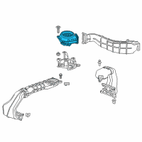 OEM Buick LaCrosse Blower Motor Diagram - 13584653