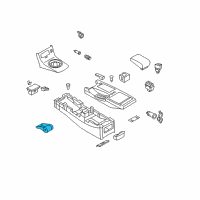 OEM Infiniti G35 Holder - Assembly Cup Diagram - 68430-AC80D