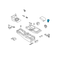 OEM 2005 Infiniti G35 Switch Assy-Hazard Diagram - 25290-AC710