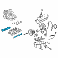 OEM Ford F-150 Manifold Gasket Diagram - 5L3Z-9439-BA