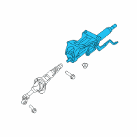 OEM 2017 GMC Terrain Steering Column Diagram - 23342825