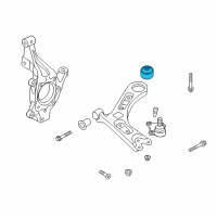 OEM 2019 Kia Optima Bush-Front Lower Arm(G) Diagram - 54584C1000