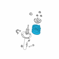 OEM 2019 Ford Explorer Coil Spring Diagram - DB5Z-5310-G