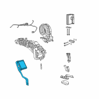 OEM Dodge Durango Core-Heater Diagram - 5134383AA