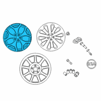 OEM 2022 Kia Telluride Wheel Assembly-Aluminium Diagram - 52910S9100
