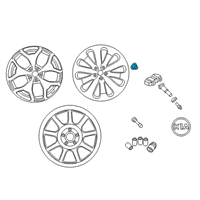 OEM 2020 Kia Telluride Wheel Assembly-Aluminium Diagram - 52910S9310