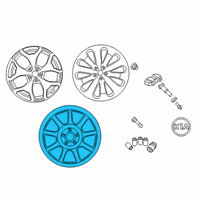 OEM 2022 Kia Telluride Wheel Assembly-Aluminium Diagram - 52910S9330